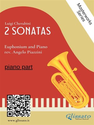 cover image of (piano part) 2 Sonatas by Cherubini--Euphonium and Piano